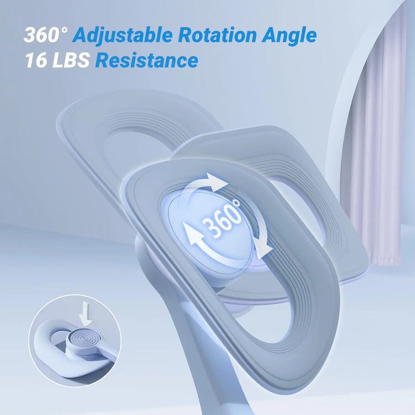 Merach Thigh Trainer Pelvic Floor Muscle Trainer Inner Thigh Exercise Workout Equipment Pilates Device for Strengthening