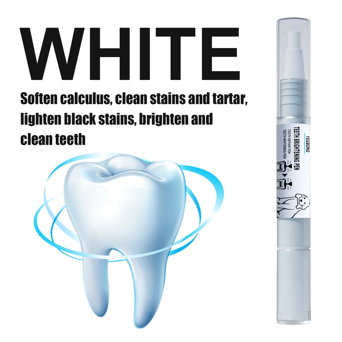 Pet Teeth Cleaner Pen for Cats and Dogs Tartar Remover Dental Stones Deodorant Fresh Breath Oral Cleaning Tool