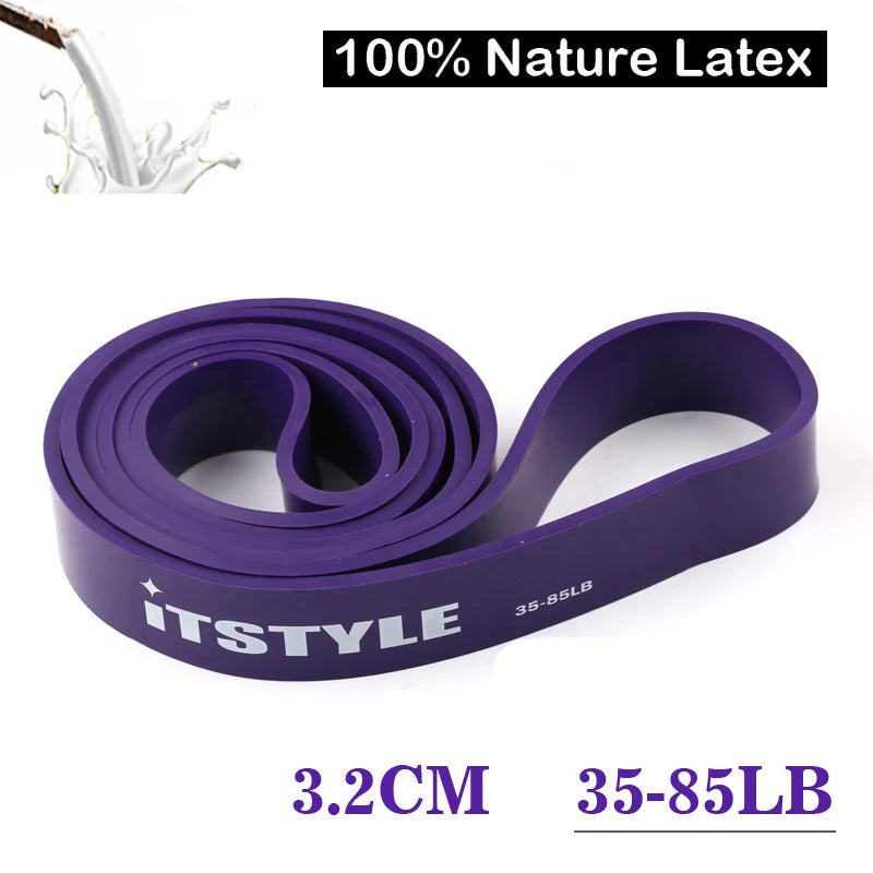 ITSTYLE Resistance Bands 208CM 8 Level Crossfit Latex Loop