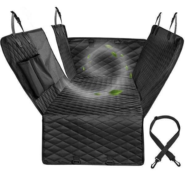 Petravel Dog Car Seat Cover Waterproof Pet Travel Carrier Hammock Rear Back Seat Protector Mat Safety For All Breeds