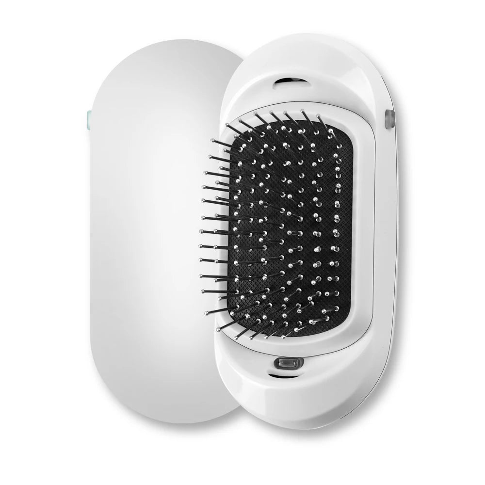 New Version Ionic Hairbrush Portable Negative Ions Anti-Static Massage Hairbrush Colorful Design