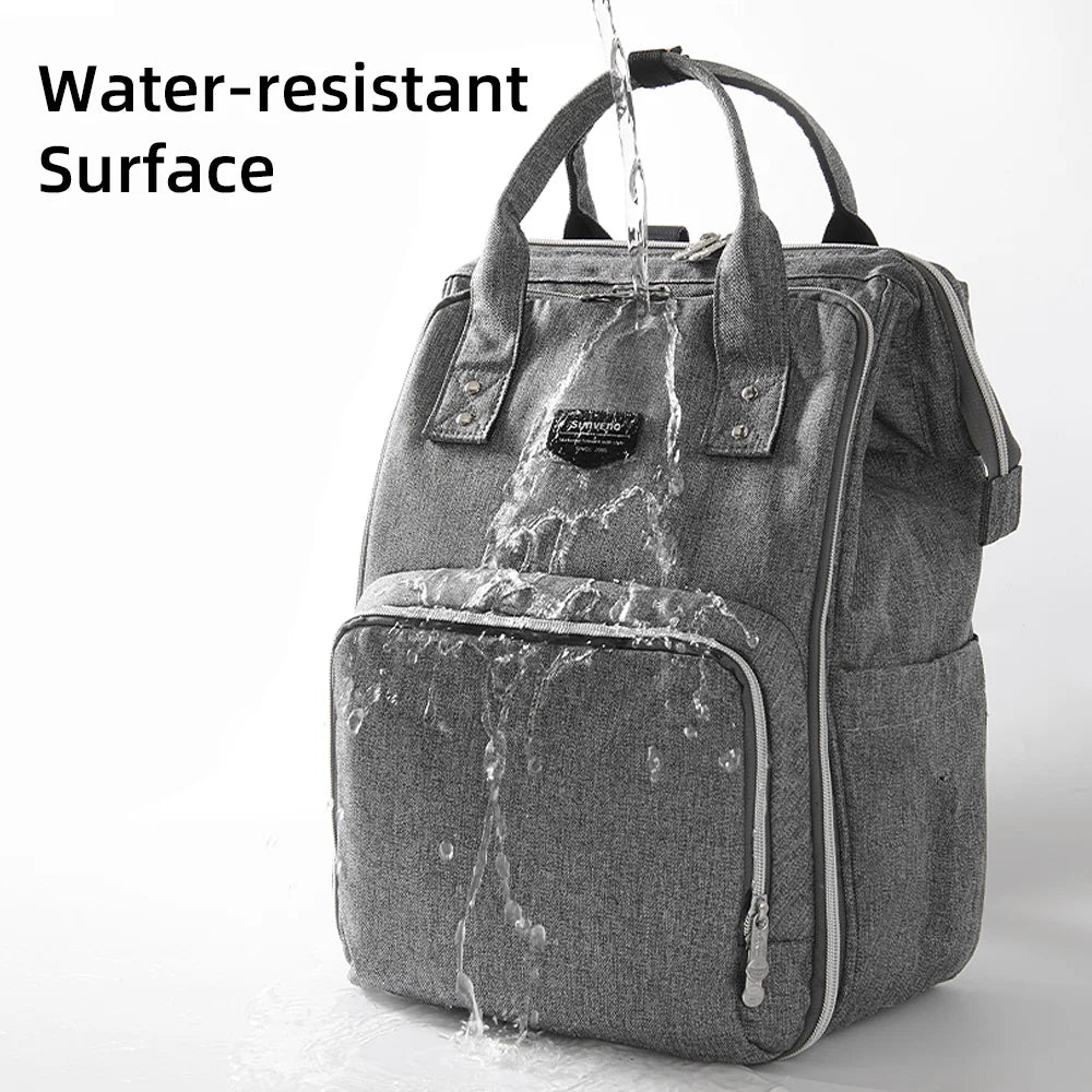 Nappy Backpack Mummy Diaper Bag Large Capacity Waterproof