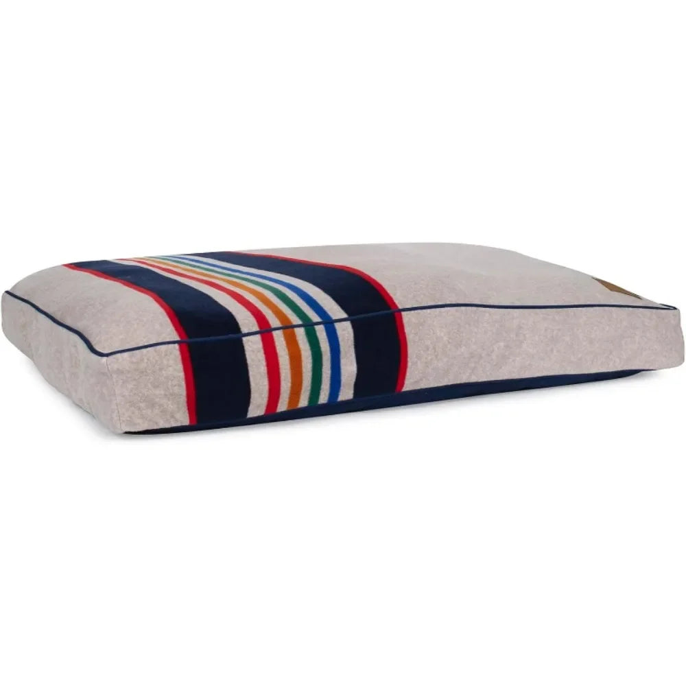 National Park Napper Dog Bed With Removable Cover For Pets