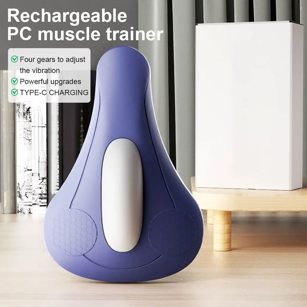 Pelvic Floor Muscle Trainer USB Rechargeable Electric Sphincter Trainer for Home Gym and Office Strength Training
