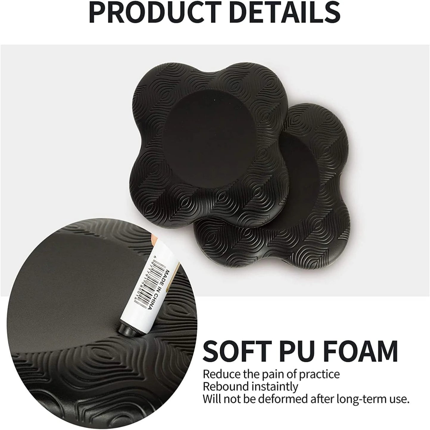 Extra Thick Ultra Comfortable Maximum Comfort Yoga Pilates Workout Foam Mat