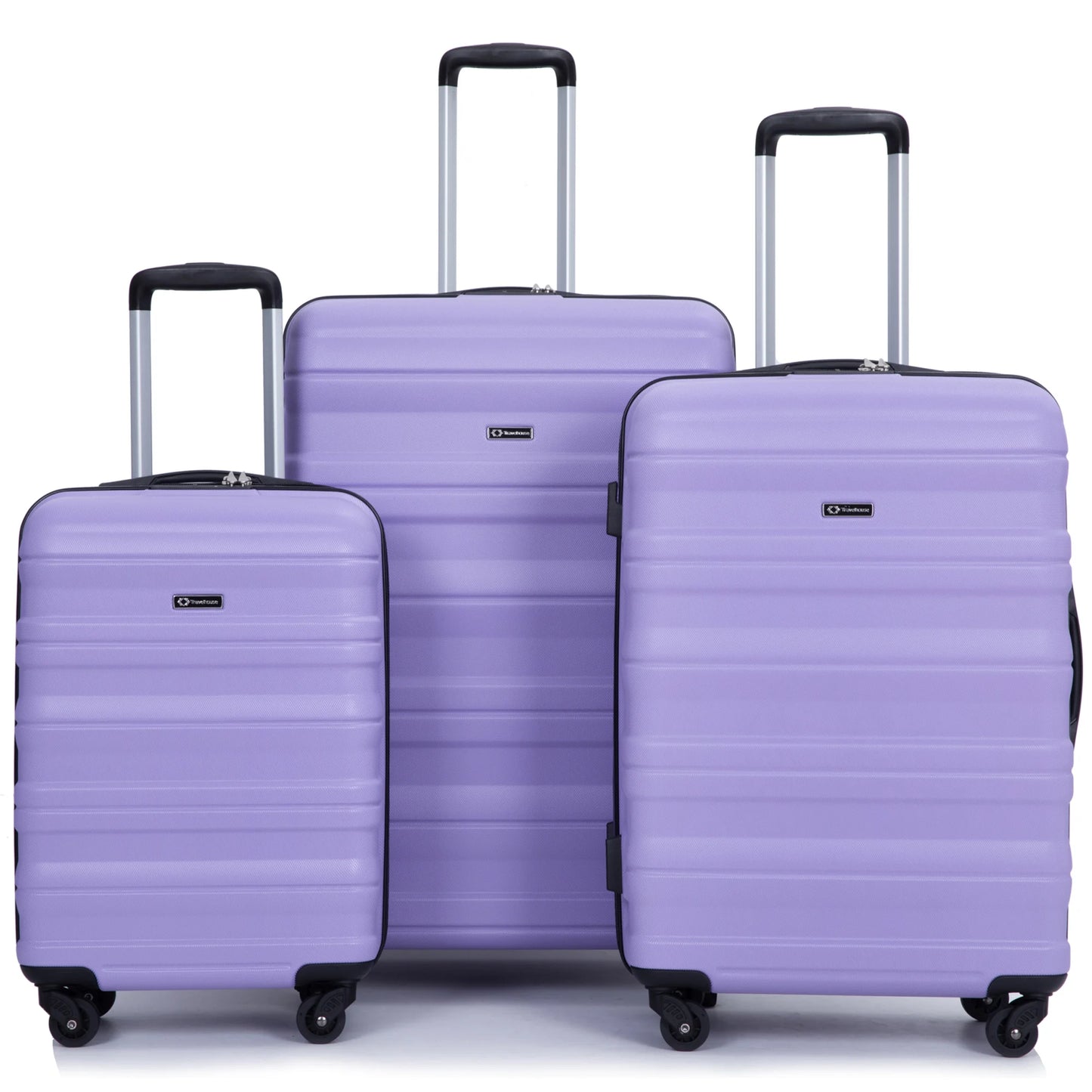 Travelhouse 3 Piece Luggage Set Hardside Expandable Spinner