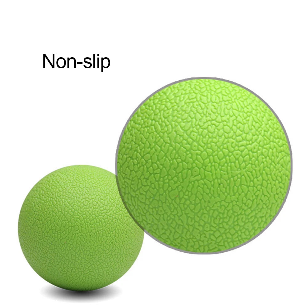 Massage Ball Muscle Relaxation TPE Lacrosse Ball for Sports Yoga Fitness and Therapy
