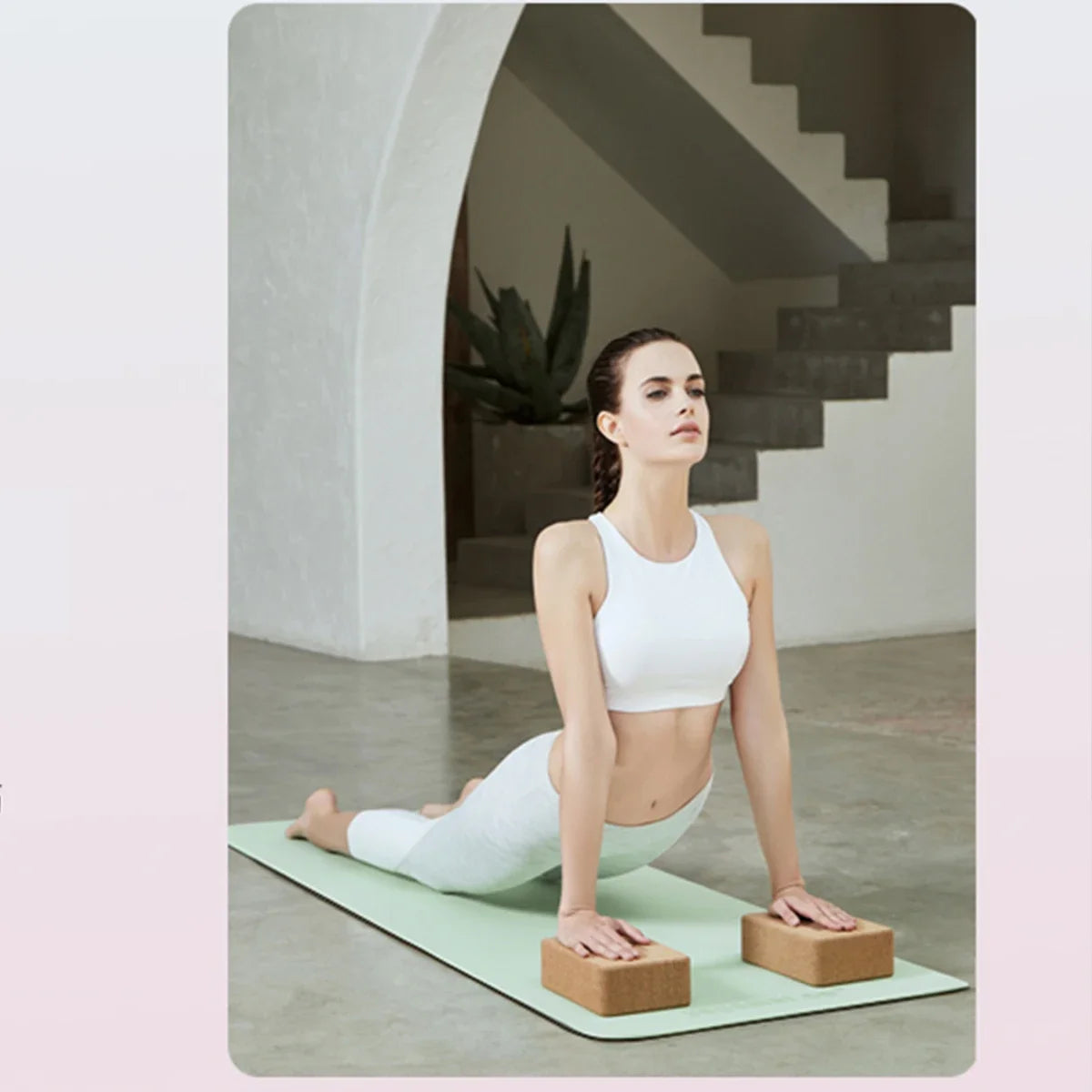 TPE Non-Slip Yoga Mat for Fitness, 180x57cm, 6mm Thick