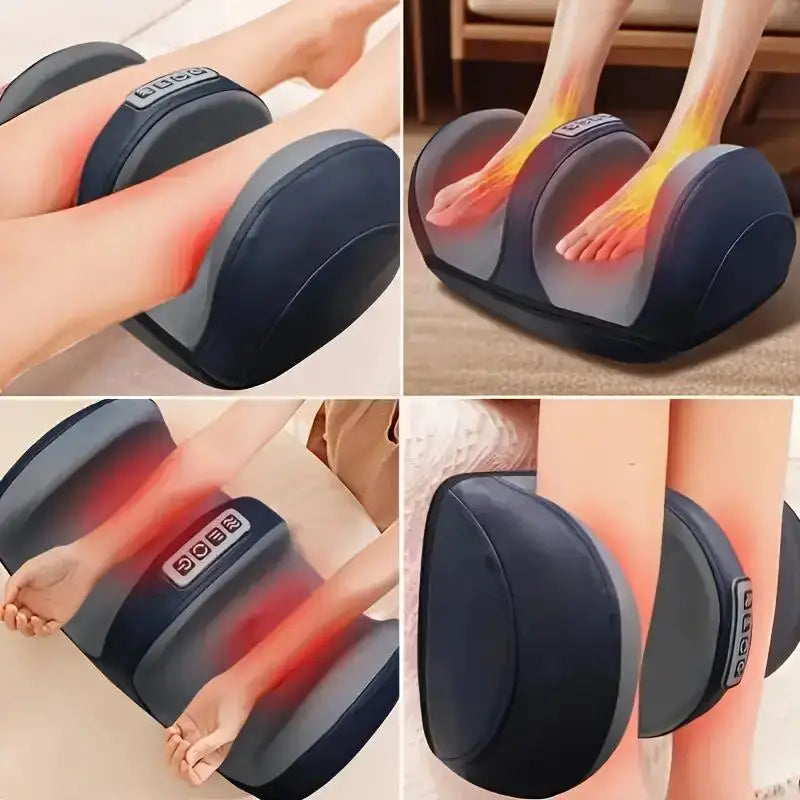Foot And Leg Shiatsu Massage Machine With Heat Function Adjustable Strength Perfect Gift For Christmas