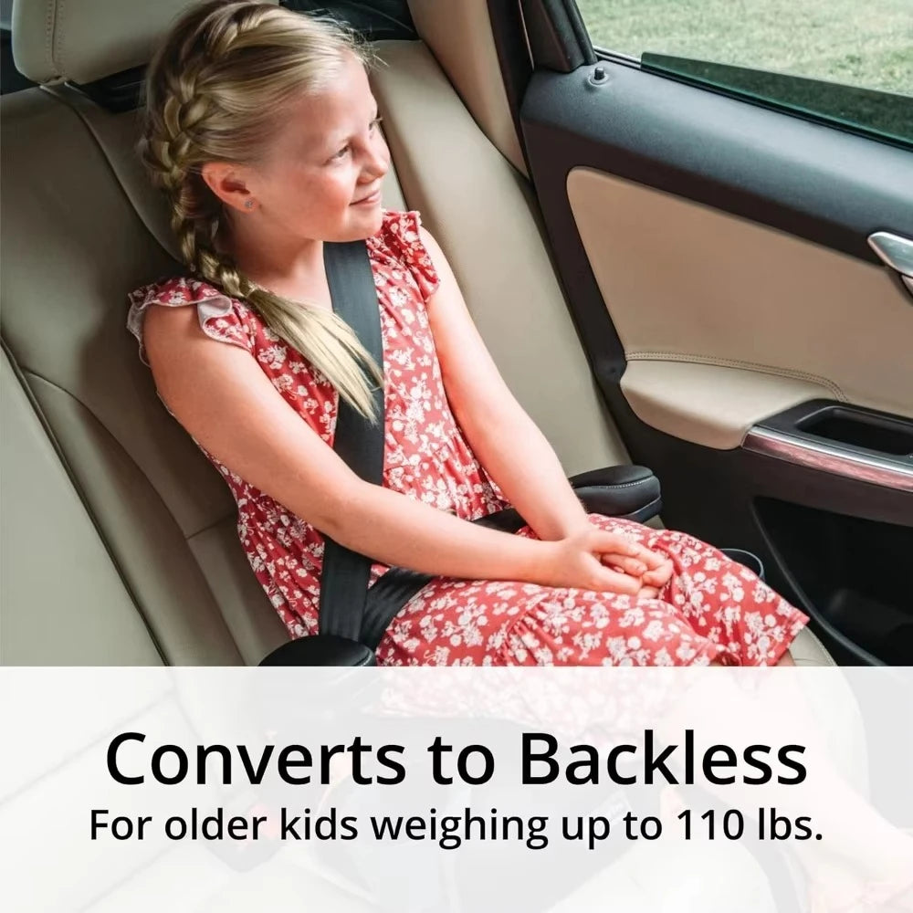 Hot Sale Plus 2-in-1 Belt Positioning Booster Car Seat Backless and High Back Booster Seat for Children Aged 4 Years and Up