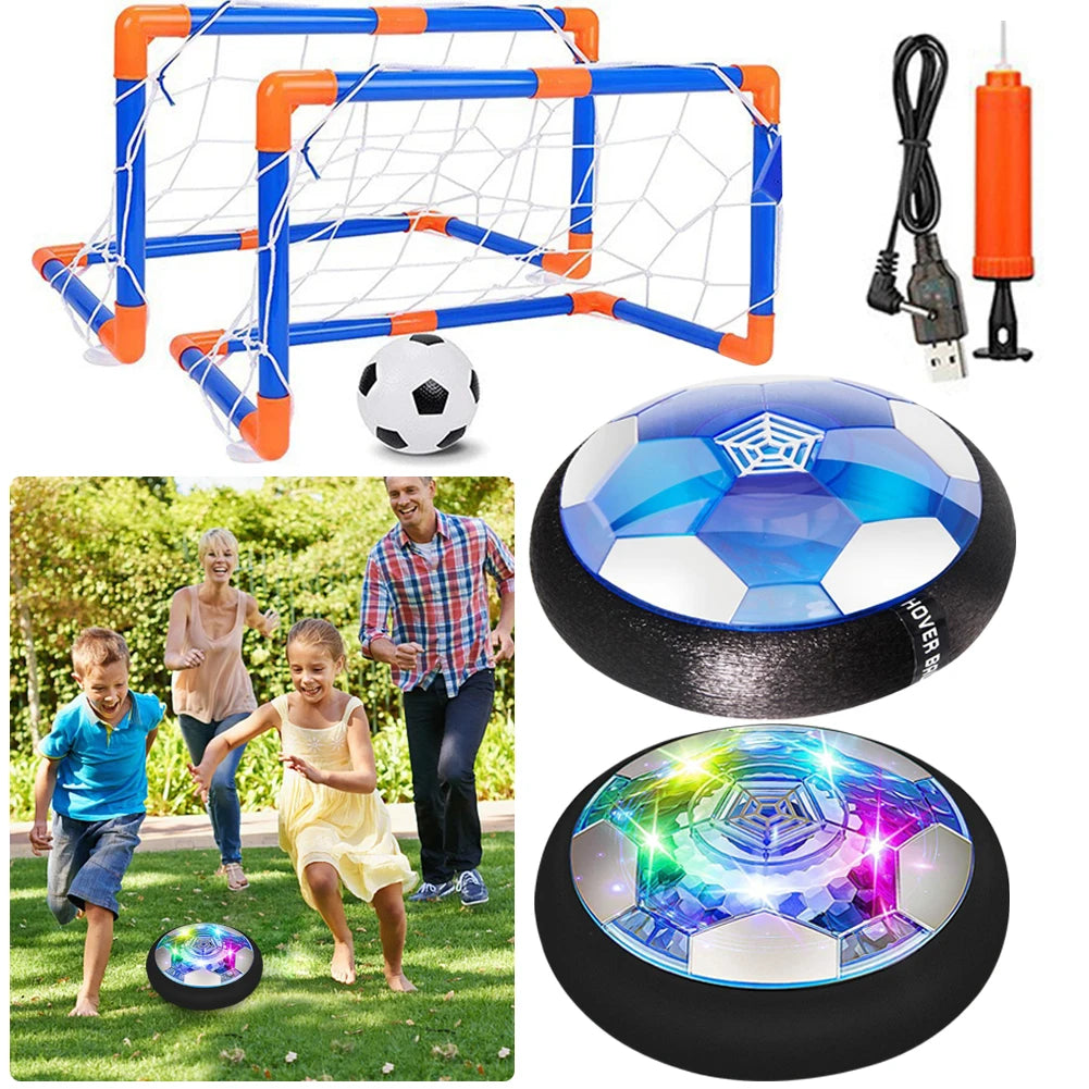 Hover Soccer Ball With LED Light And Foam Bumper For Kids