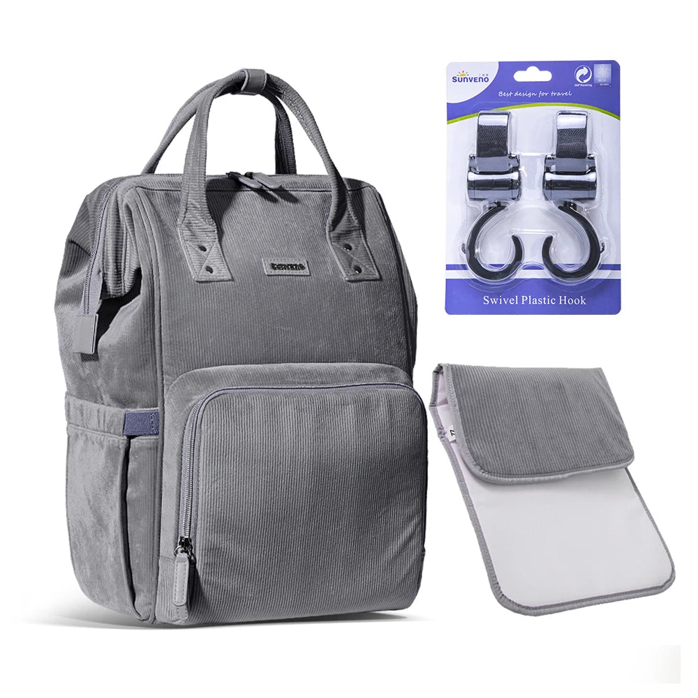 Sunveno Original Diaper Bag Travel Baby Backpack Organizer