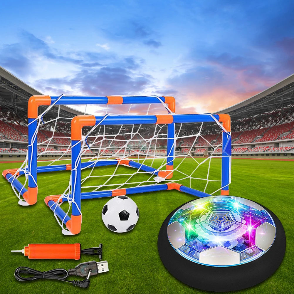 Hover Soccer Ball With LED Light And Foam Bumper For Kids