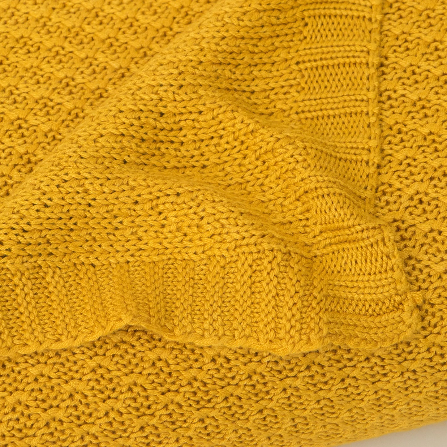 Ntbay Natural Bamboo Cable Knit Toddler Blanket Soft Cooling Touch Baby Blanket