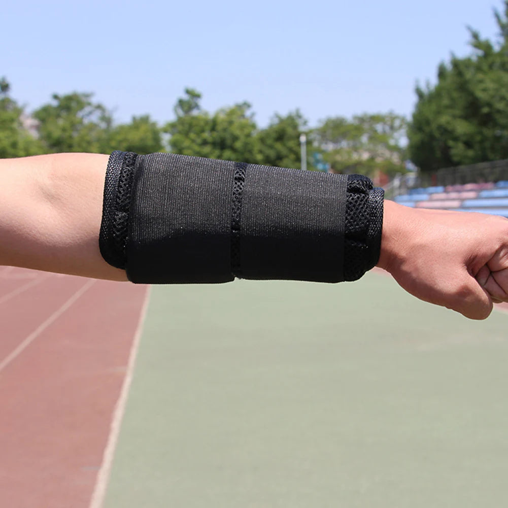 1 Pair Load Bearing Sandbag Breathable Multifunctional Weight Bearing Arm Straps Indoor Exercise Fitness Equipment for Running
