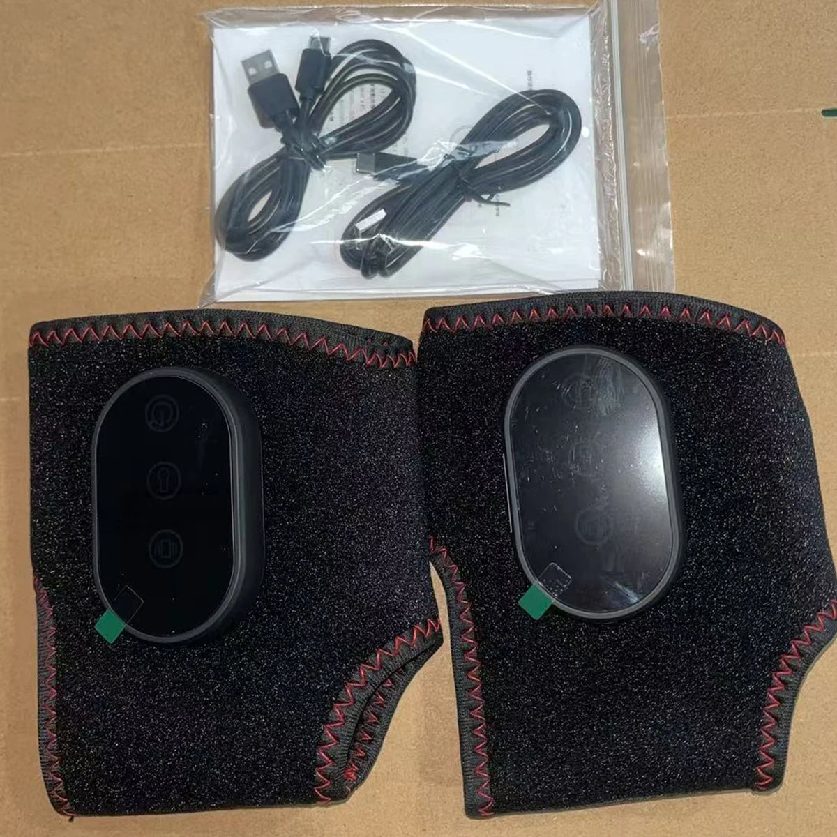 Rechargeable Ankle Massager Easy to Operate Intelligent Timing Vibration Temperature Sensing