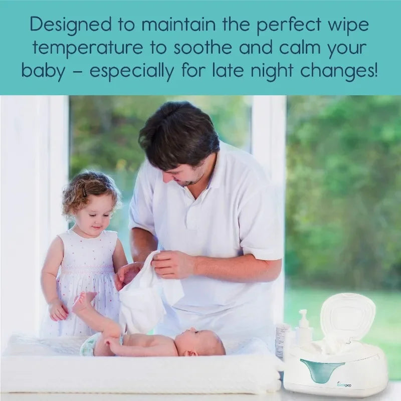 Diaper Wipe Warmer And Wet Wipes Dispenser With Light