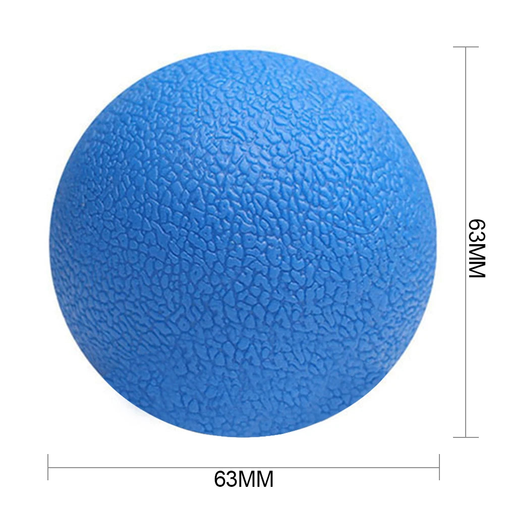 Massage Ball Muscle Relaxation TPE Lacrosse Ball for Sports Yoga Fitness and Therapy