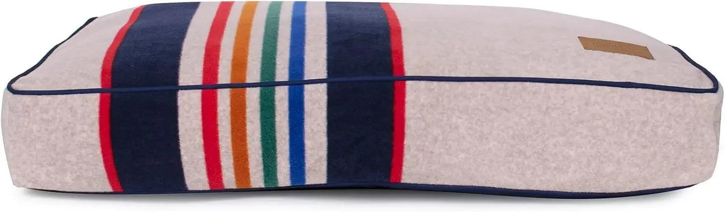 National Park Napper Dog Bed With Removable Cover For Pets