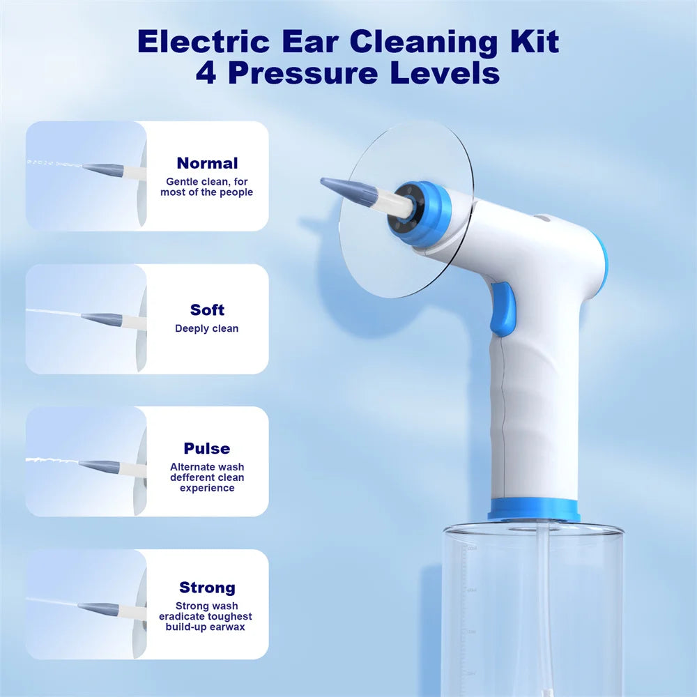 Ear Wax Removal Ear Cleaning Kit With Light And 4 Modes