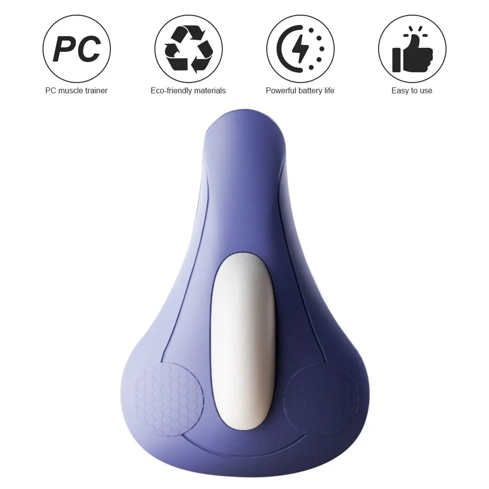 Pelvic Floor Muscle Trainer USB Rechargeable Electric Sphincter Trainer for Home Gym and Office Strength Training