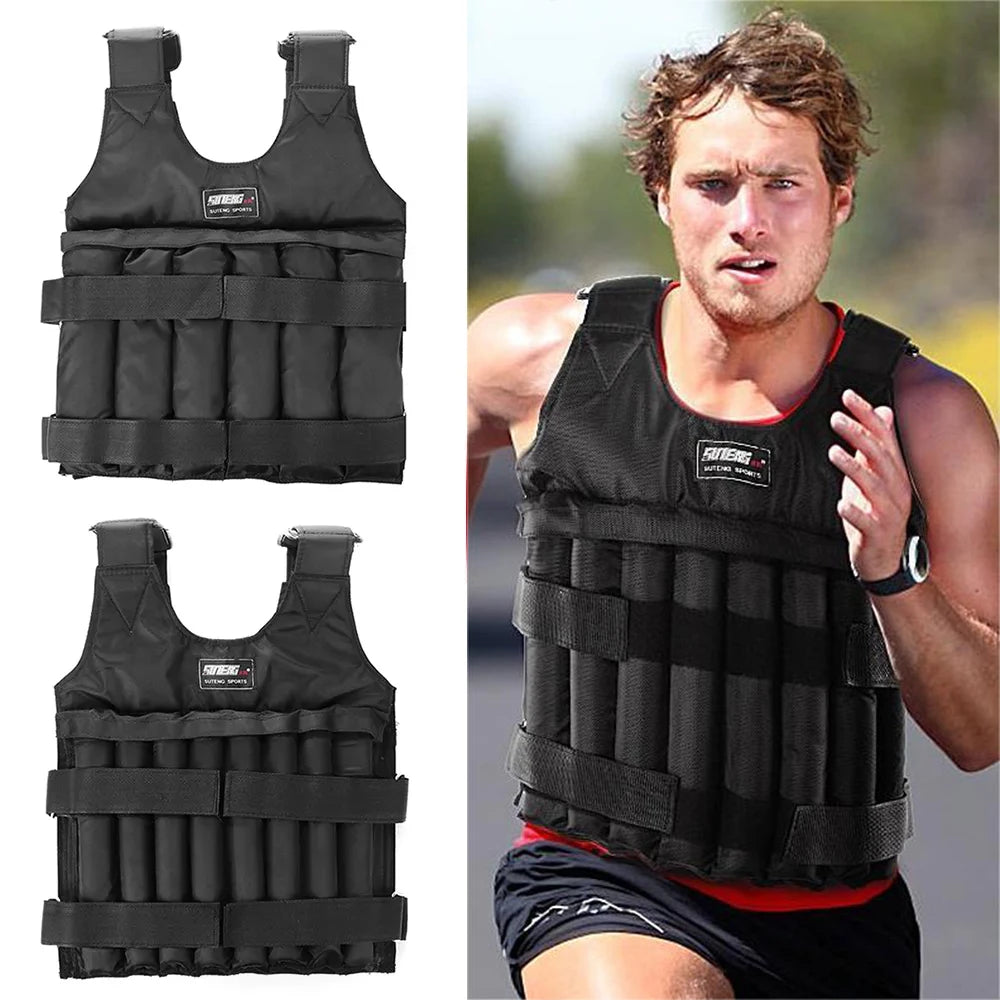 Adjustable Sand Weighted Vest For Running 3 15 20 35 50kg