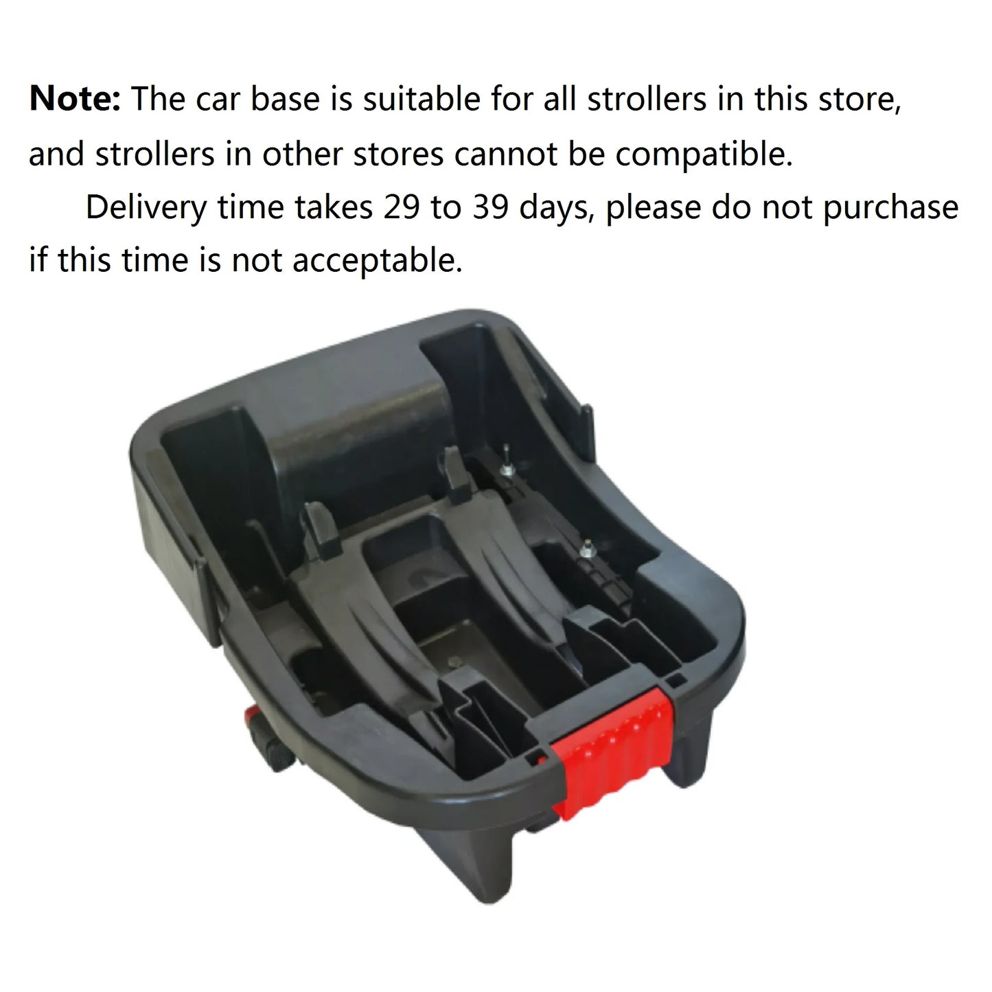 Safty Baby Car Seat Base With Isofix Compatible With Magic Car Seat Base Only
