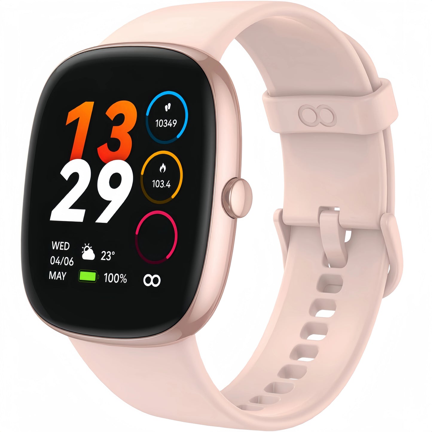 Smart Watches for Men and Women with Sleep Tracking 46mm Step and Calorie Counter Fitness Watch Activity Tracker Pedometer for iPhone