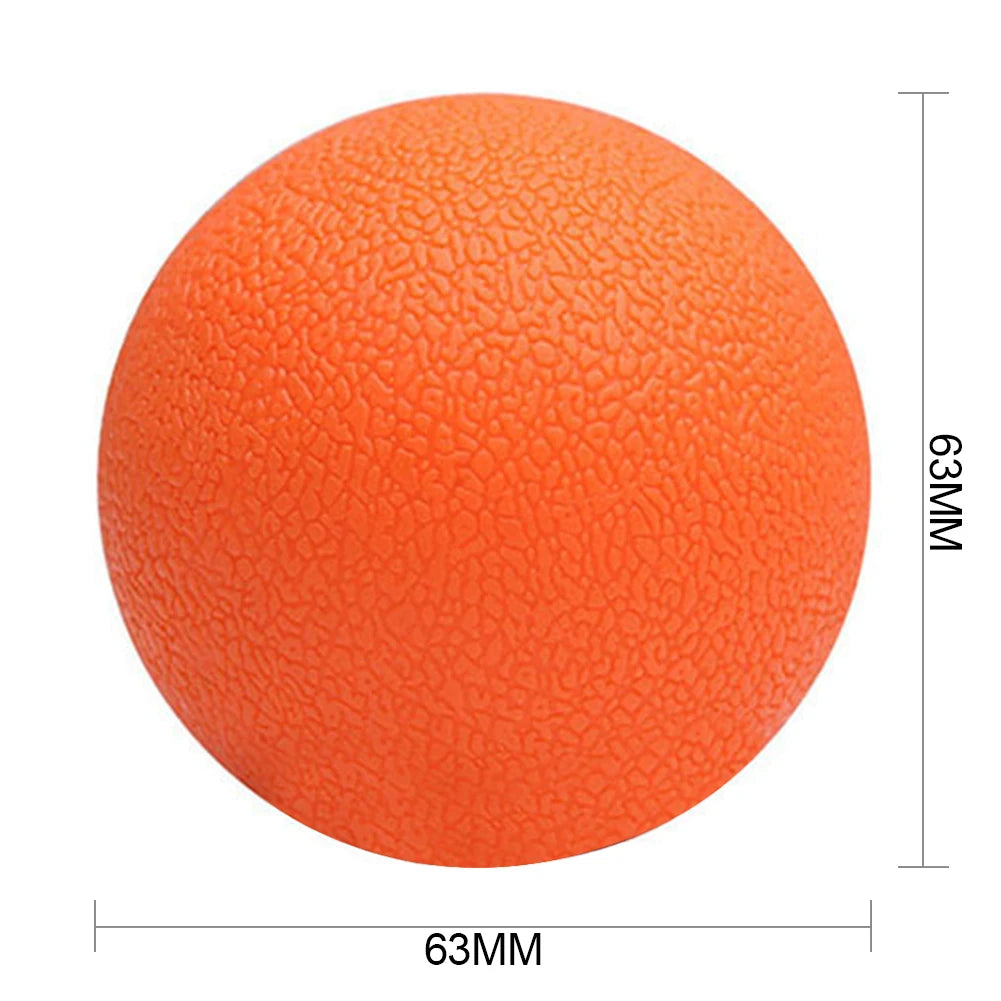 Massage Ball Muscle Relaxation TPE Lacrosse Ball for Sports Yoga Fitness and Therapy