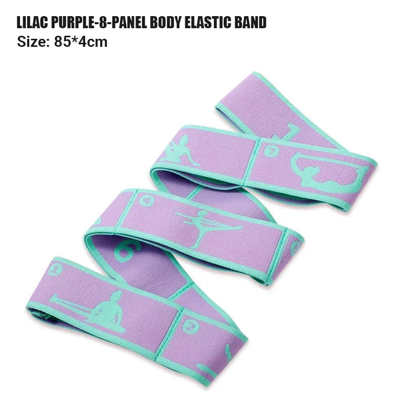 Guangdong Elastic Yoga Resistance Bands Multi Section Set