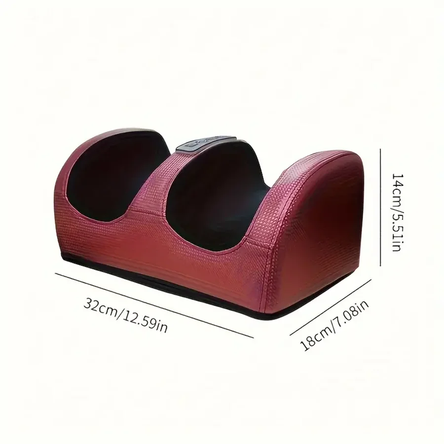 Foot Massage Machine Electric Heating Foot Kneading Leg Massager Home Relaxation Gift for Christmas and Valentine's Day