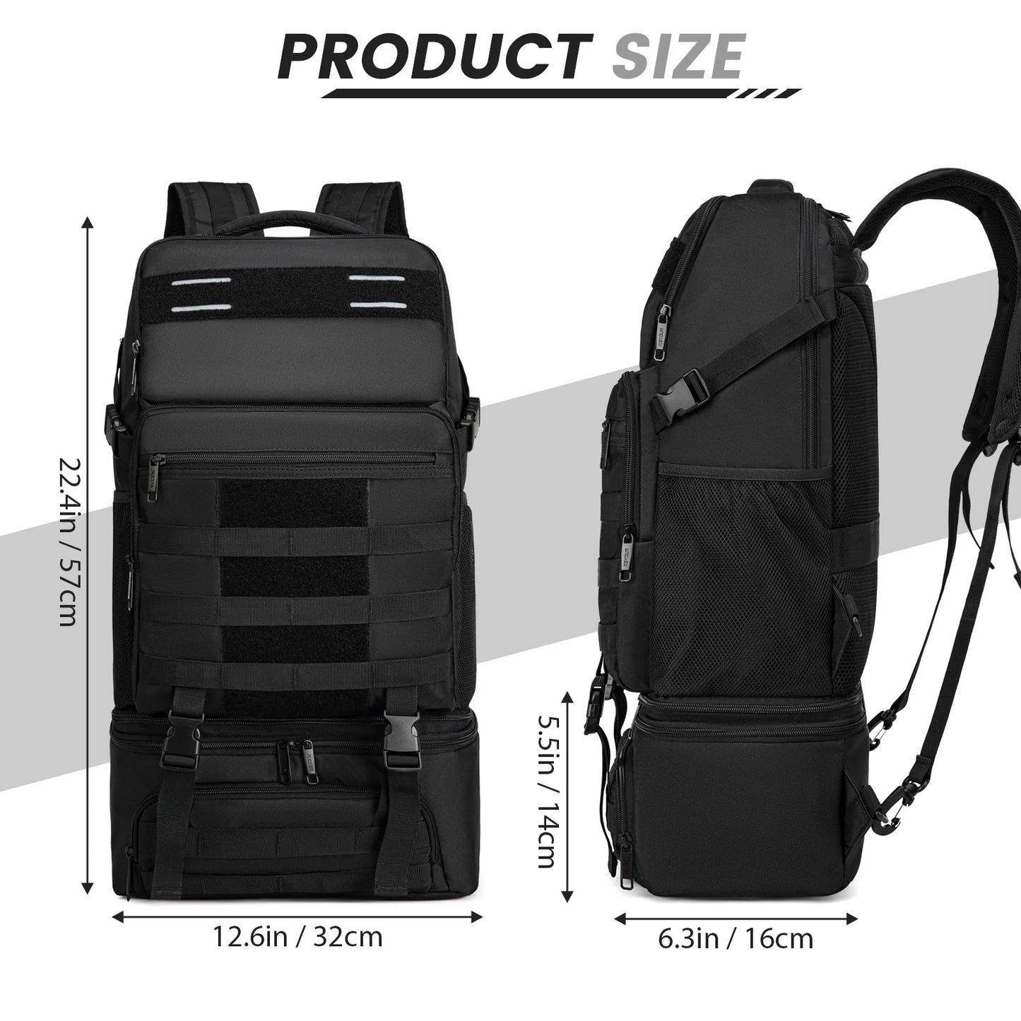 Insulated Backpack Lunch Bag Cooler Waterproof Outdoor Backpack 15.6 Inch Laptop Compartment Travel Bag