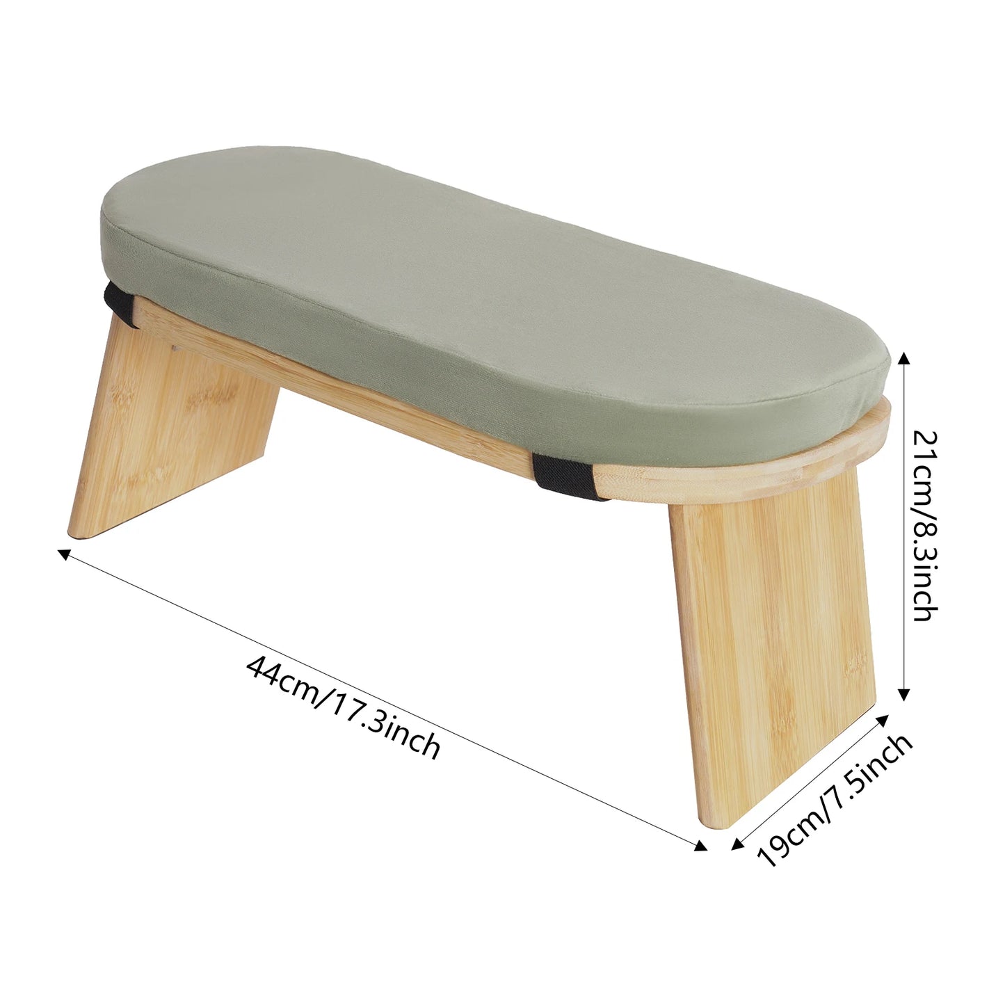 General Foldable Meditation Bench Kneeling Stool For Home Yoga Prayer