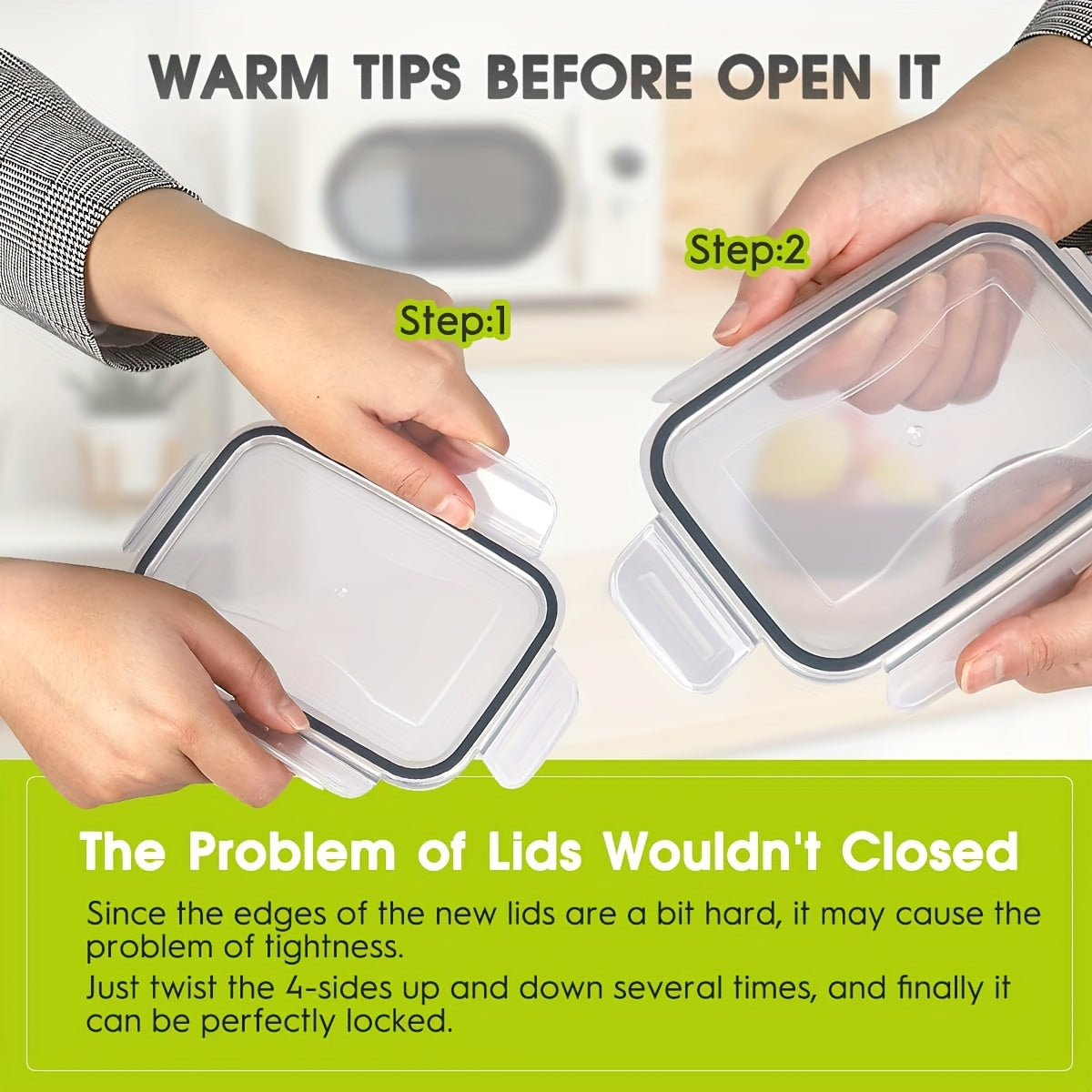 CFQNI BPA Free Airtight Food Storage Containers With Lids