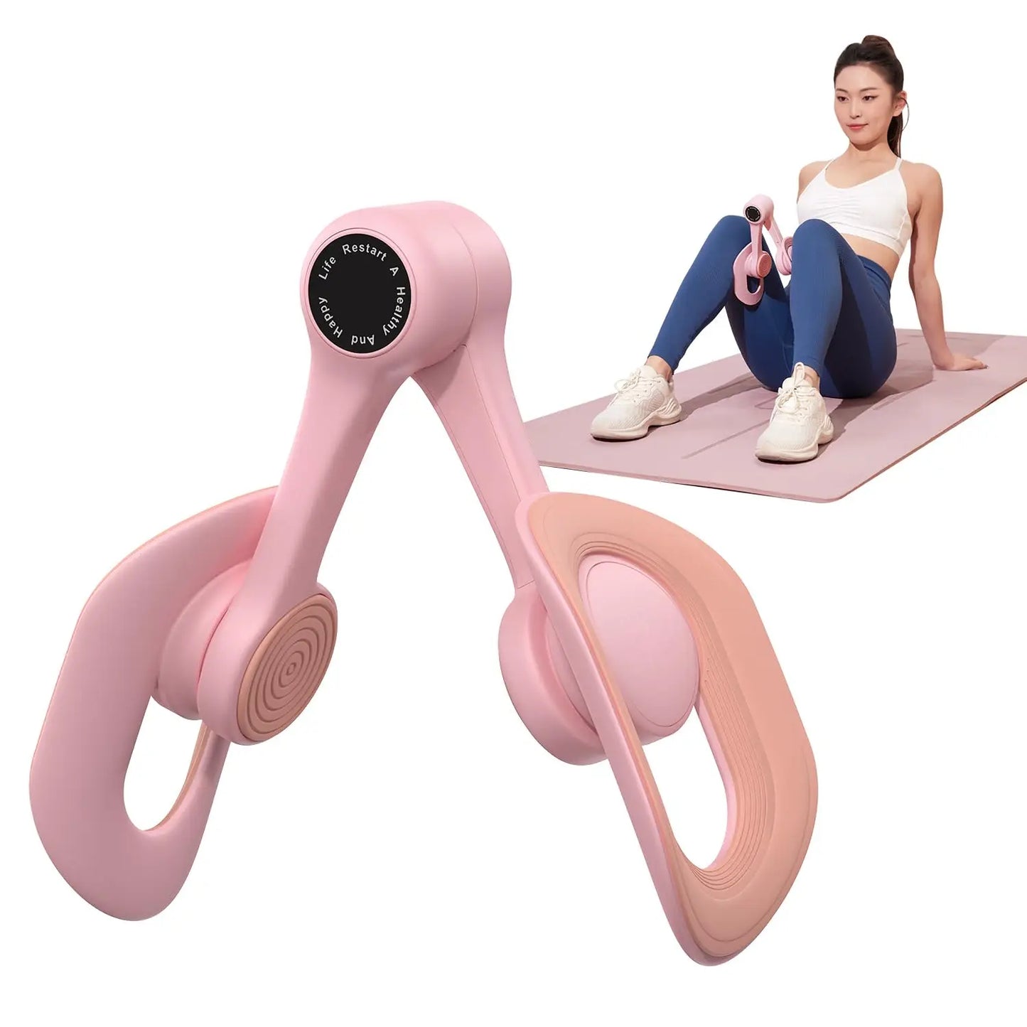 Merach Thigh Trainer Pelvic Floor Muscle Trainer Inner Thigh Exercise Workout Equipment Pilates Device for Strengthening
