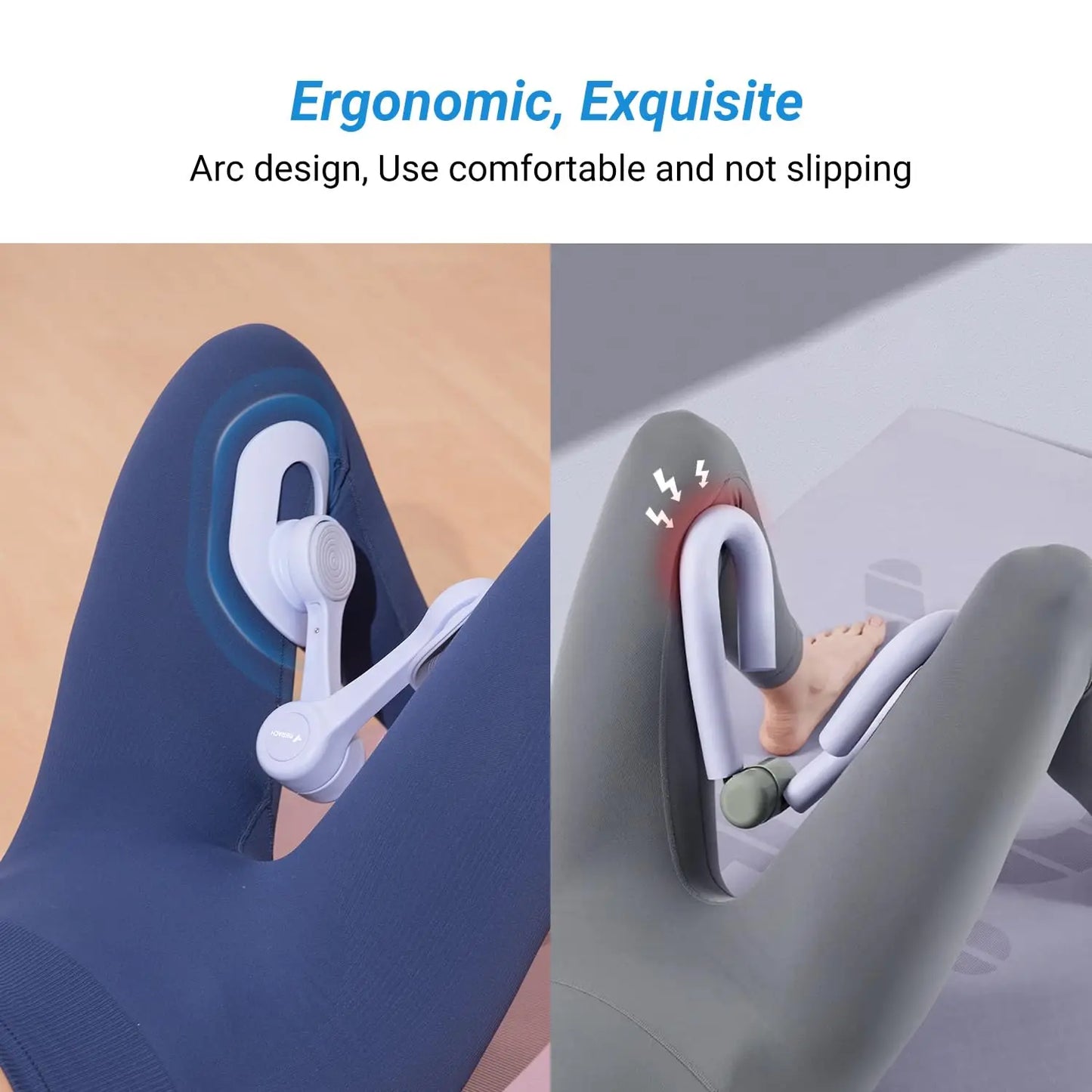 Merach Thigh Trainer Pelvic Floor Muscle Trainer Inner Thigh Exercise Workout Equipment Pilates Device for Strengthening