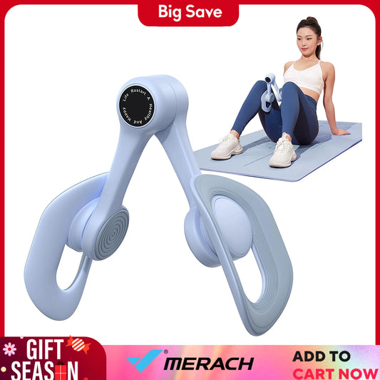 Merach Thigh Trainer Pelvic Floor Muscle Trainer Inner Thigh Exercise Workout Equipment Pilates Device for Strengthening