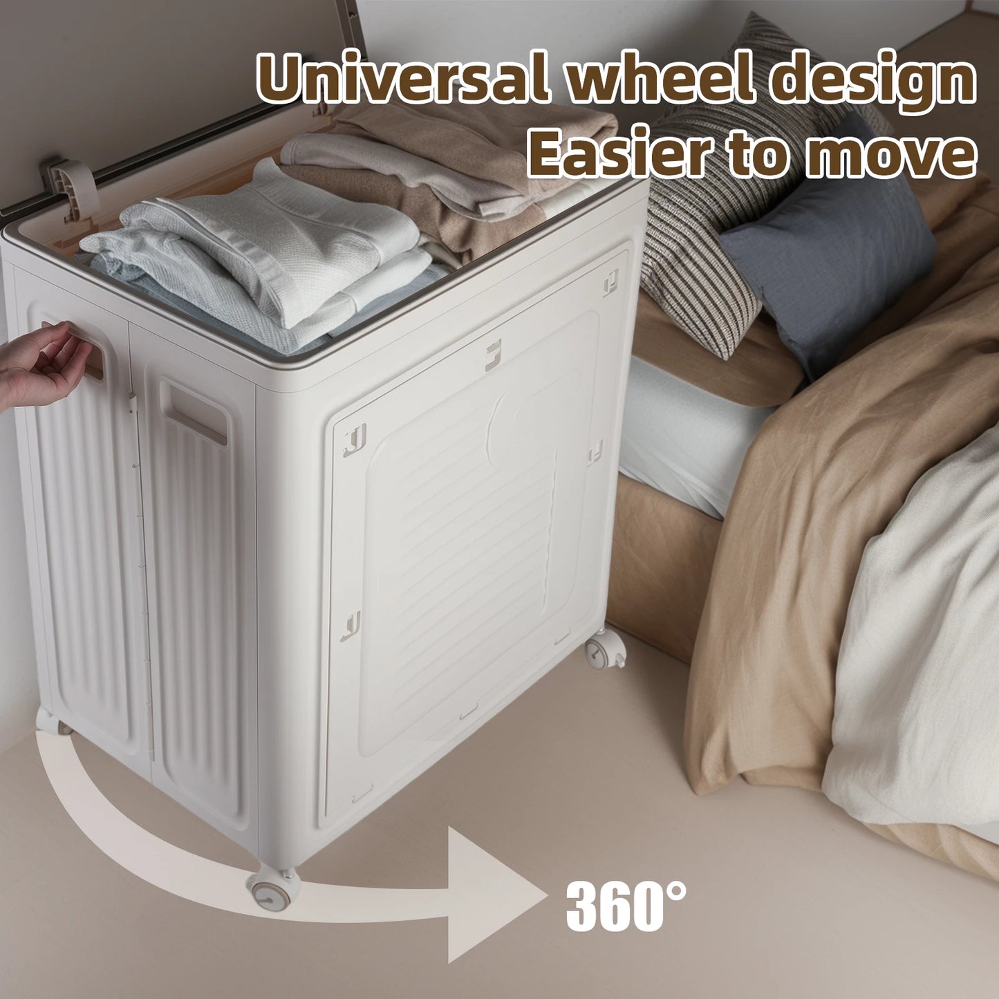 Zhejiang Foldable Storage Box with 360 Wheel for Easy Organization