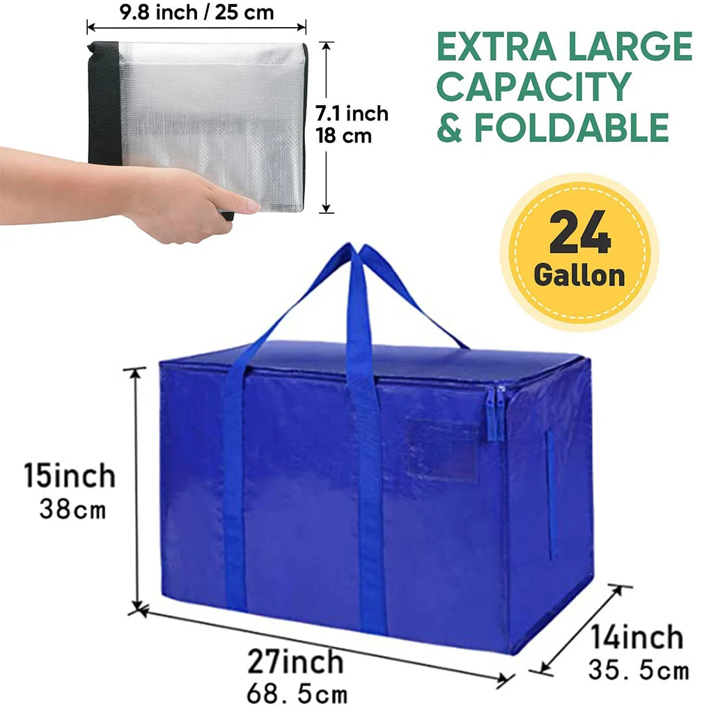 Extra Large Heavy Duty PE Moving Storage Bags For Travel