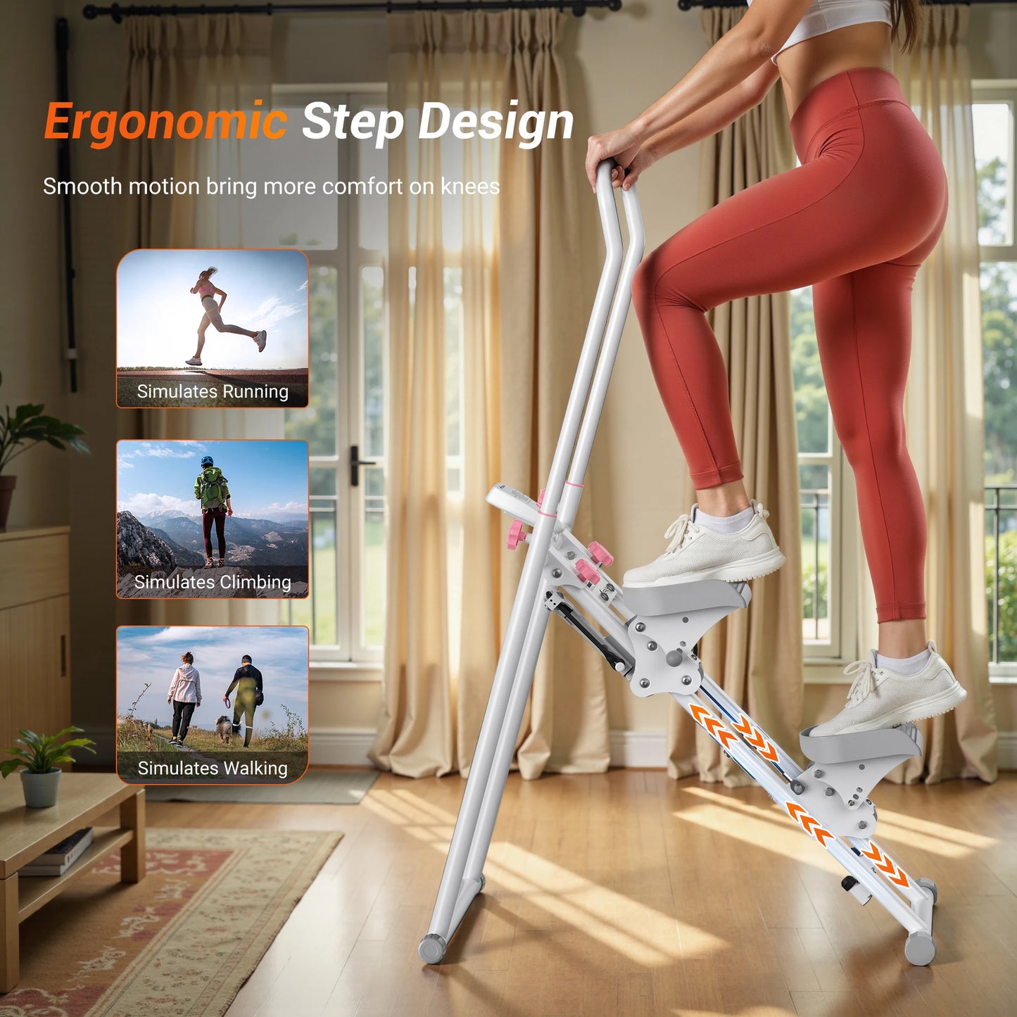 Merach Stair Stepper Home Gym Vertical Climber Cardio