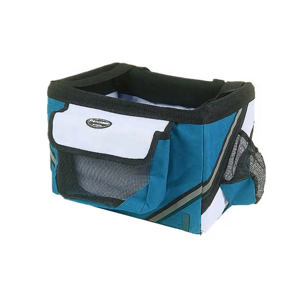 Pet Dog Bicycle Bag Front Handlebar Basket for Small Dogs and Cats Travel Carrier
