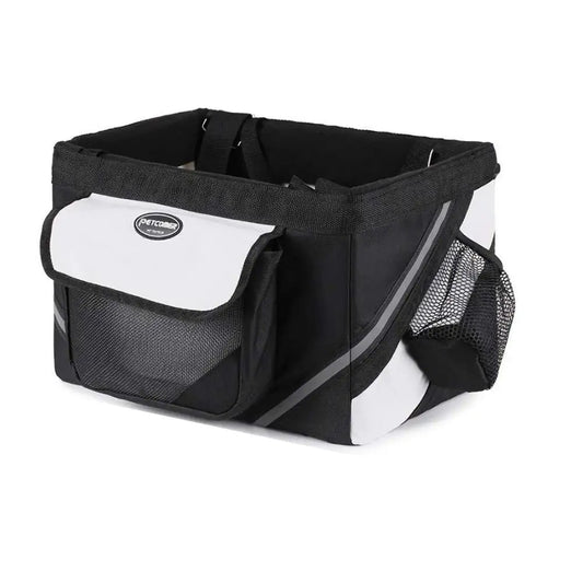 Pet Dog Bicycle Bag Front Handlebar Basket for Small Dogs and Cats Travel Carrier