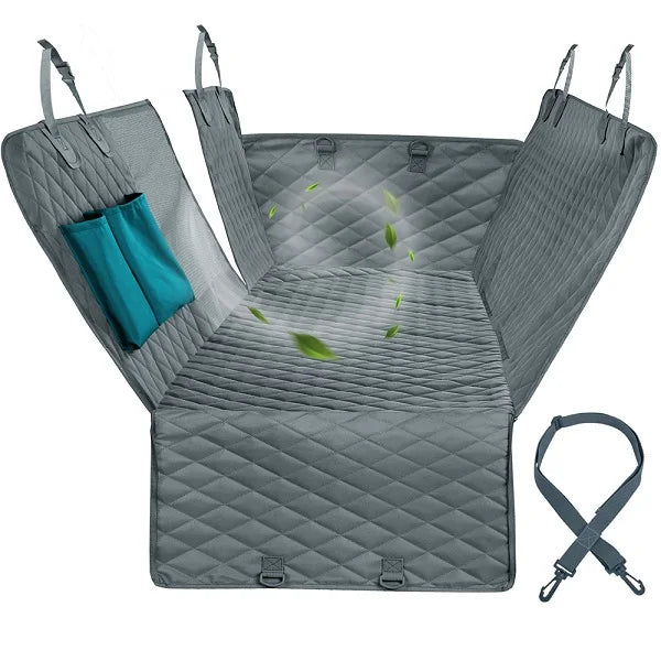 Petravel Dog Car Seat Cover Waterproof Pet Travel Carrier Hammock Rear Back Seat Protector Mat Safety For All Breeds