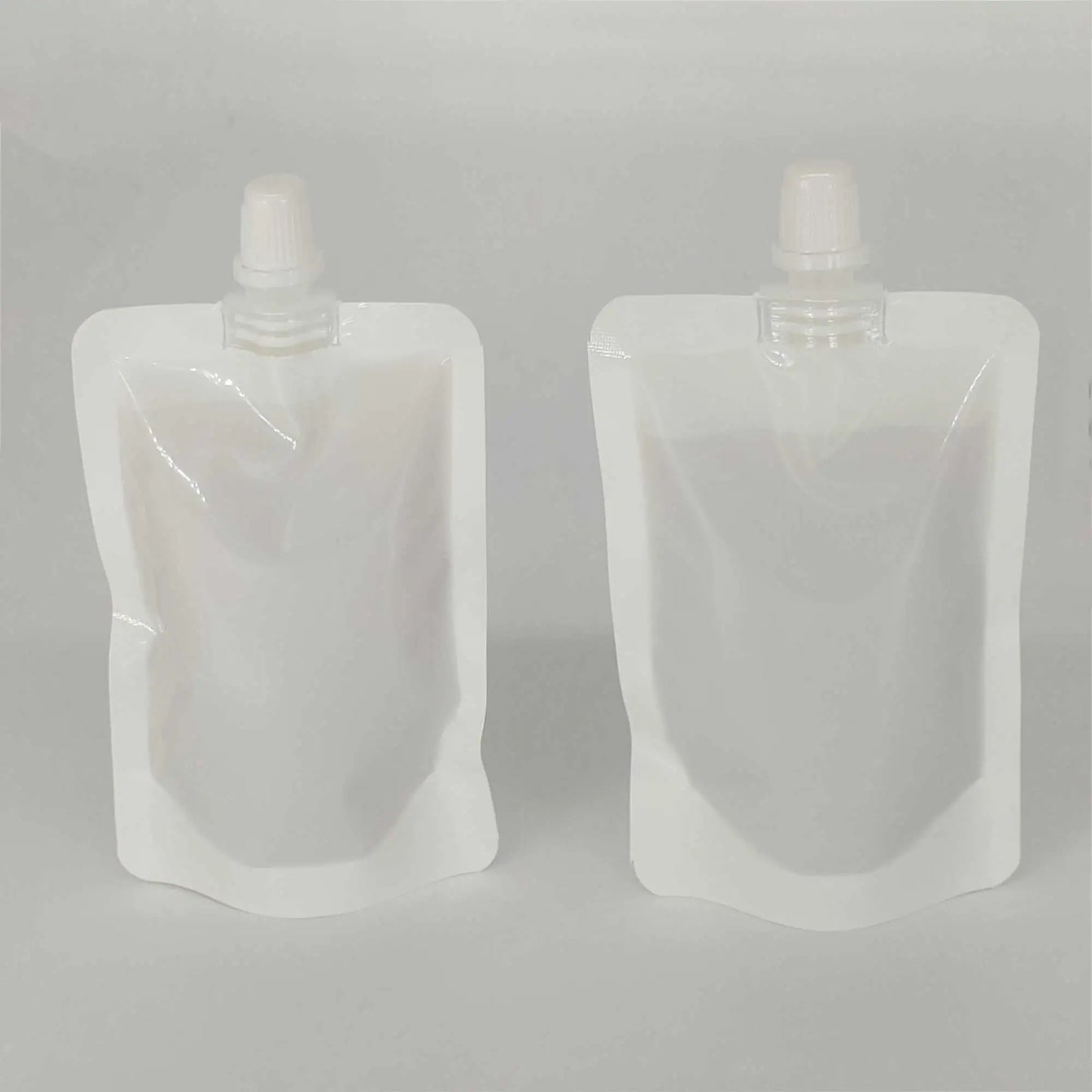 Eco Plastic Stand Up Spout Pouches 50 Pack Free Funnel