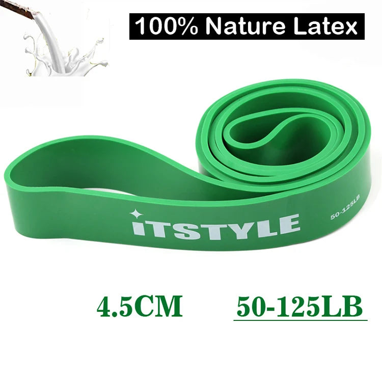 ITSTYLE Resistance Bands 208CM 8 Level Crossfit Latex Loop