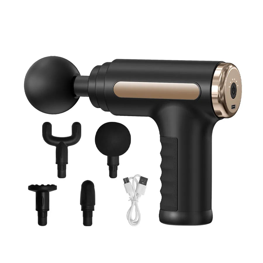 Electric Massage Gun Deep Tissue 8 Heads Massager For Body