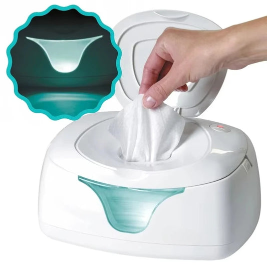 Diaper Wipe Warmer And Wet Wipes Dispenser With Light