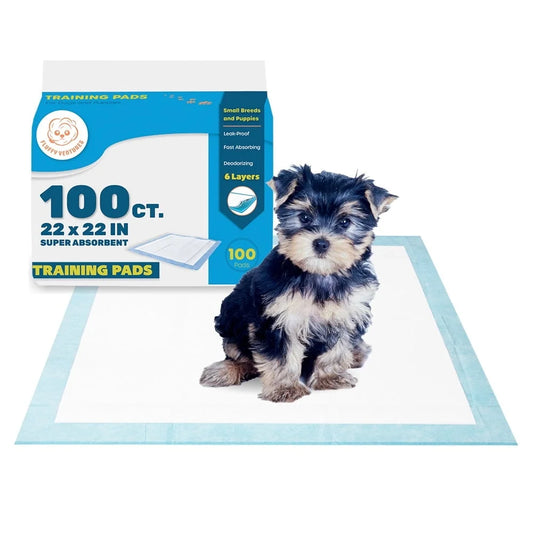 Disposable Dog Training Pads 100 Count Heavy Duty Absorbent