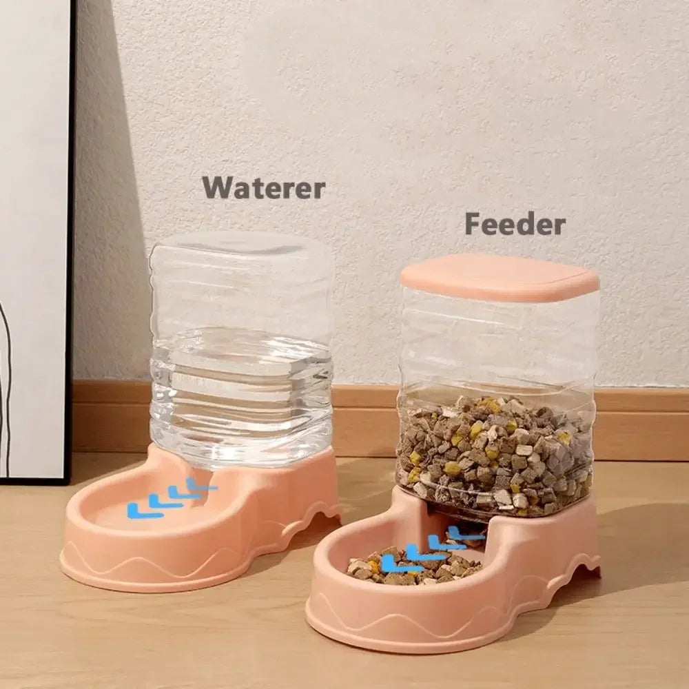 High-concerned Pet Water Fountain and Feeder for Cats and Dogs