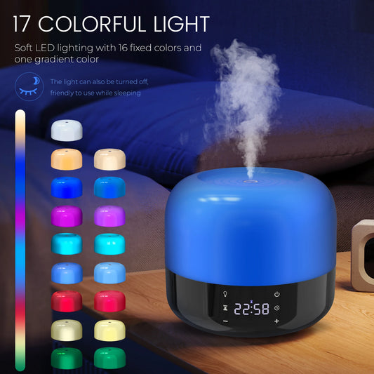 Sejoy Mini USB Aroma Diffuser Humidifier With 400ml Capacity LED
